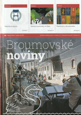 Co nového na broumovském gymnáziu: Pět textů v Broumovských novinách