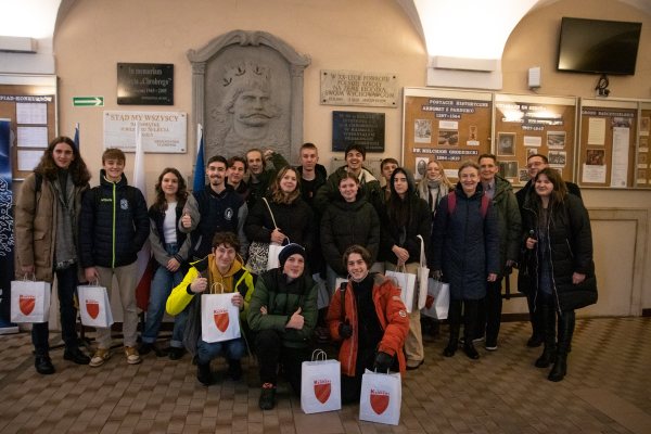 Naši studenti navštívili partnerskou školu v Polsku