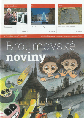 Co nejdete v prosincových Broumovských novinách o gymnáziu?