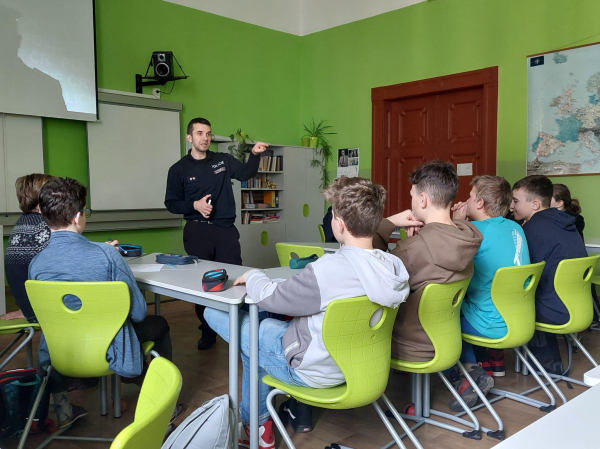 Preventivní přednáška pro tercii
