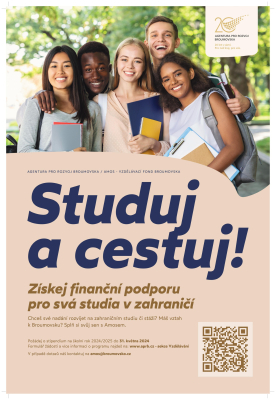 Šance pro studenty: 8. otevřené grantové kolo programu AMOS