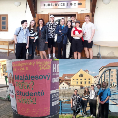 Studentky 1.A navázaly spolupráci s týmem Budějovice 2028