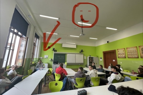 Tak jsme (si) zase začali: Se studenty besedoval Ondřej Škrabal