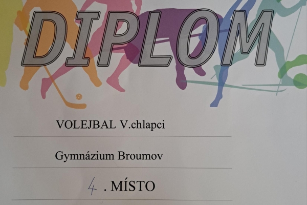 Krajské kolo volejbal středních škol: Skvělé 4.místo