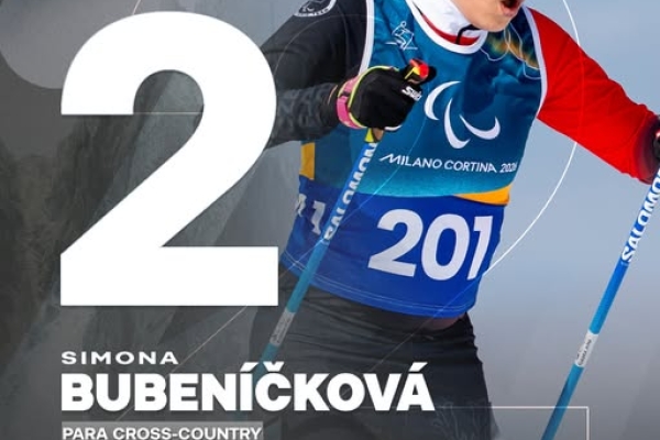 Simona Bubeníčková vybojovala druhou olympijskou medaili.