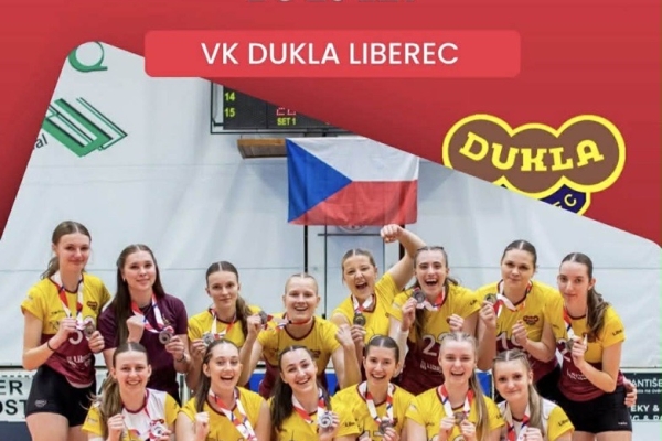 Magdalena Beranová vicemistryní České republiky ve volejbale